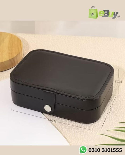 Double Layer Travel Jewelry Box